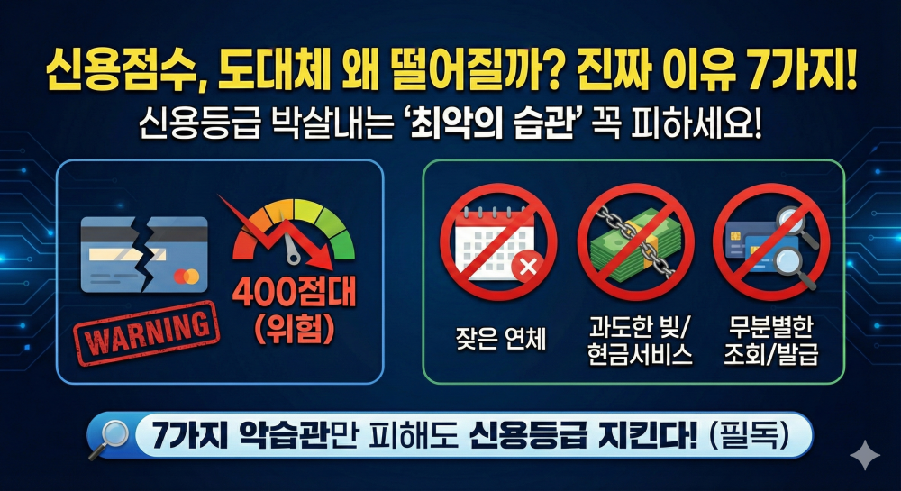 신용 등급 점수