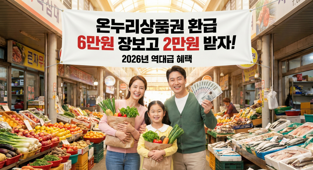 온누리상품권 환급행사 안내